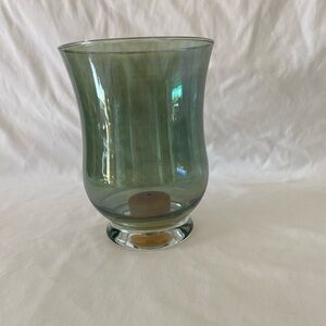 Crate&Barrel glass hurricane